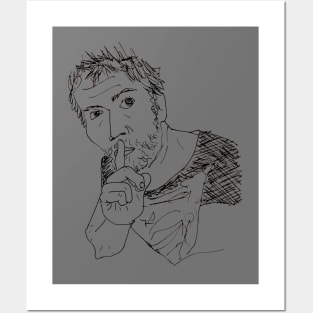 shhhhhh – rhod gilbert Posters and Art